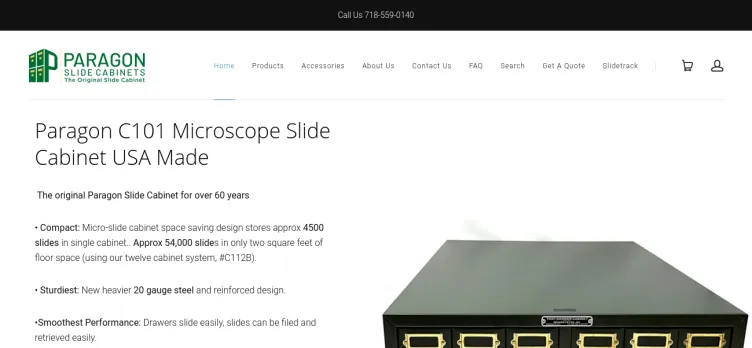 Screenshot Paragon Slide Cabinets