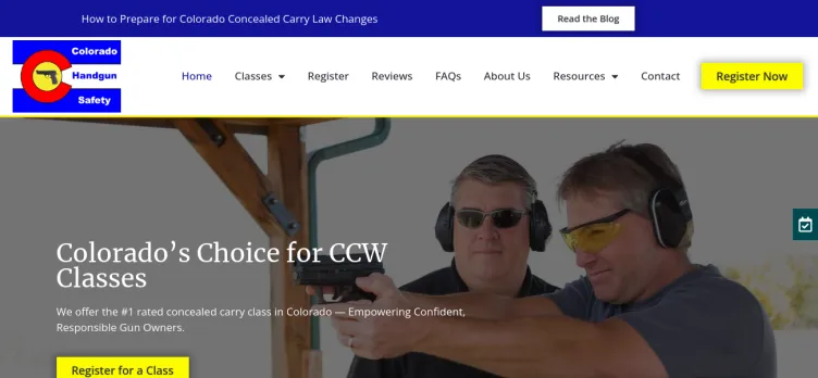 Screenshot Colorado Handgun Safety