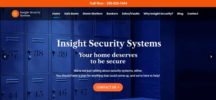 Screenshot insightsecurity247.com