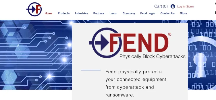 Screenshot Fend.tech