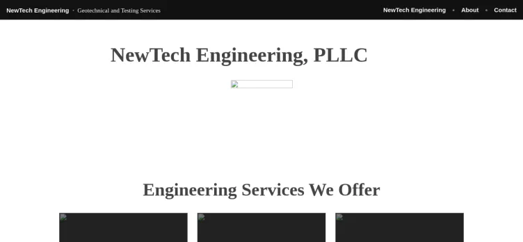 Screenshot NewTechGeo.com