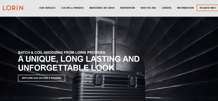 Screenshot Lorin.com