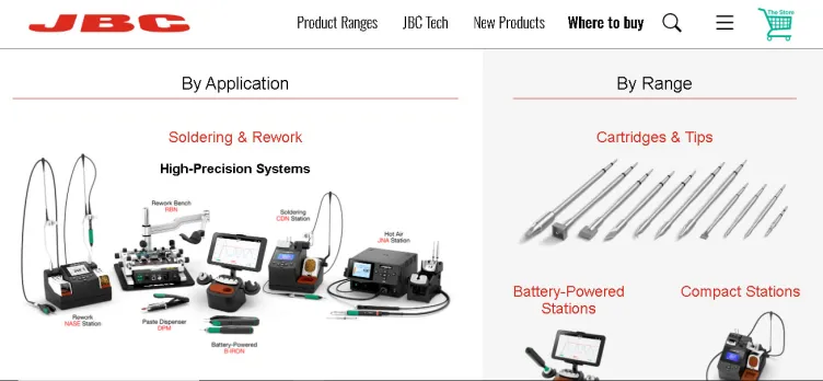 Screenshot JBCTools.com