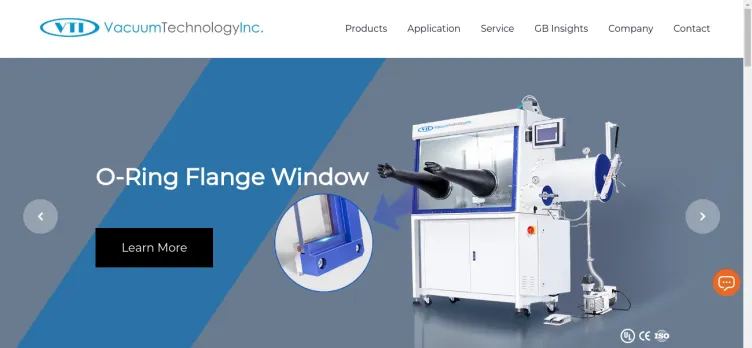 Screenshot vti-glovebox.com