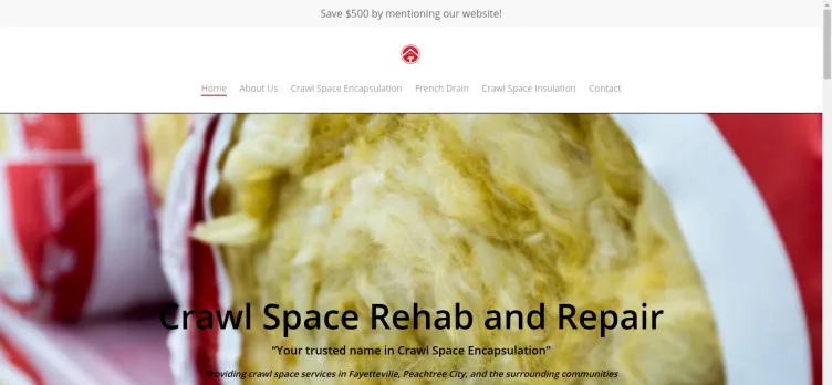 Screenshot Crawl Space Rehab and Repair