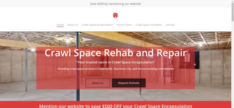 Screenshot Crawl Space Rehab and Repair