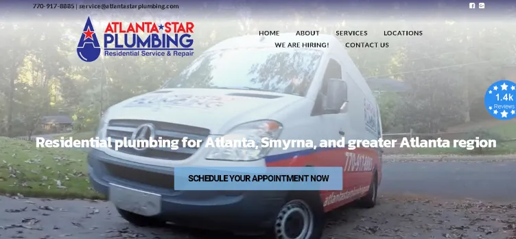 Screenshot Atlanta Star Plumbing