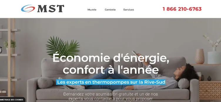 Screenshot Entreprises MST