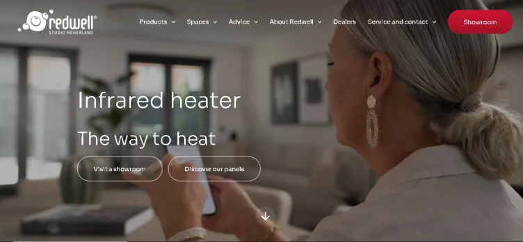 Screenshot RedwellInfraroodverwarming.nl