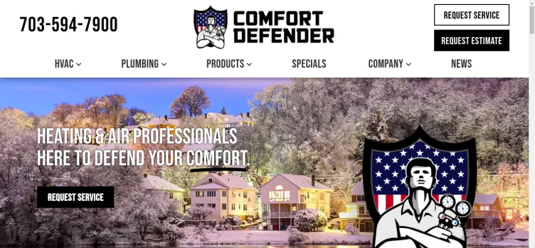 Screenshot Comfort Defender