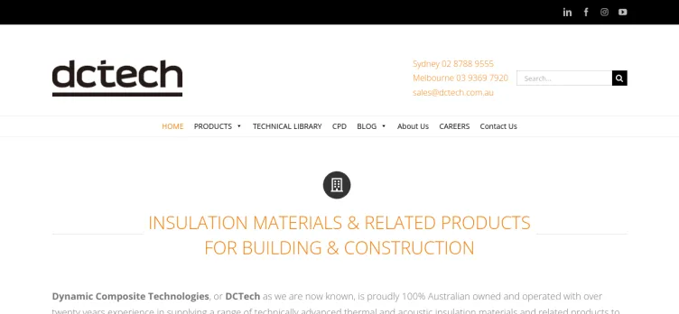 Screenshot DCTech.com.au