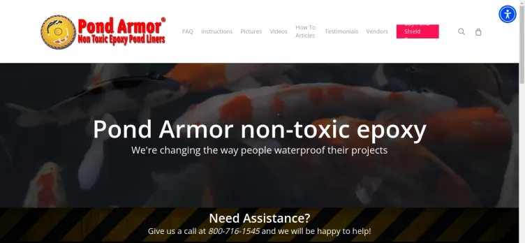 Screenshot Pond Armor
