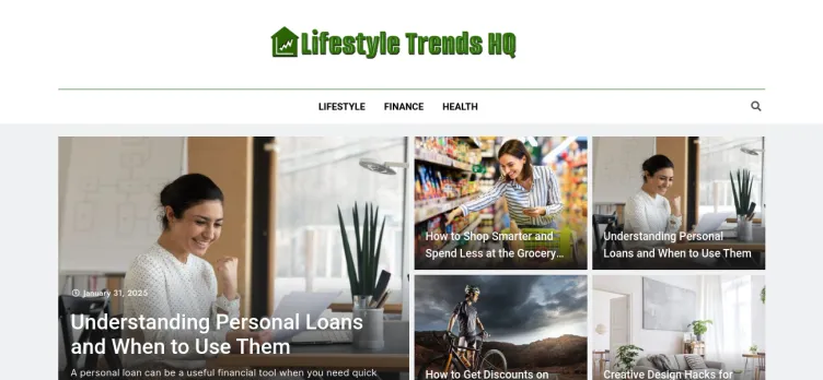 Screenshot Lifestyle Trends HQ