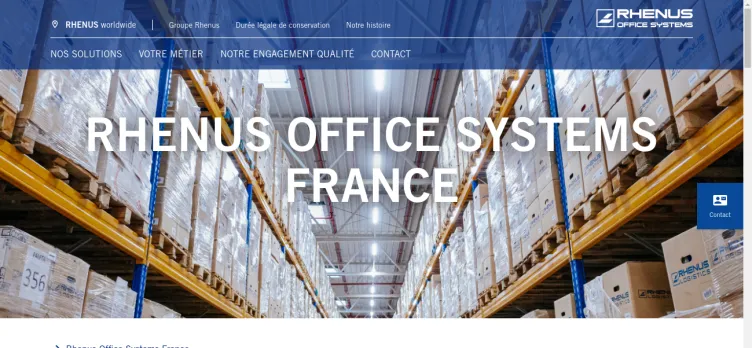 Screenshot Rhenus-Archives.fr