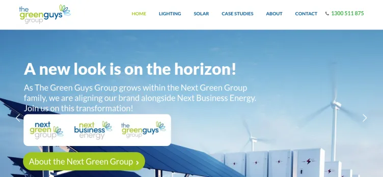 Screenshot GreenGuys.com.au