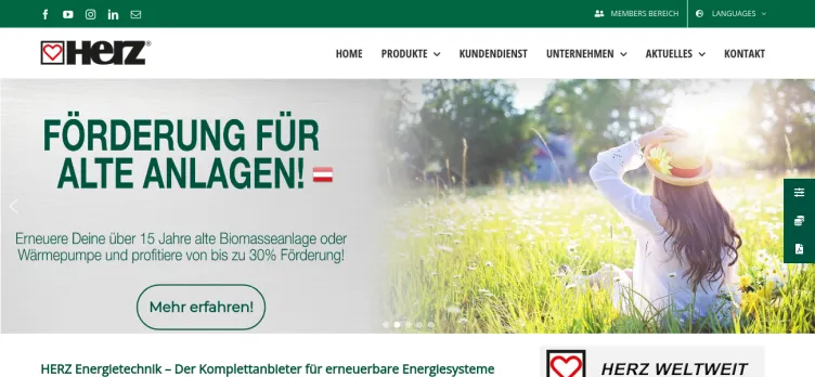 Screenshot Herz-Energie.at