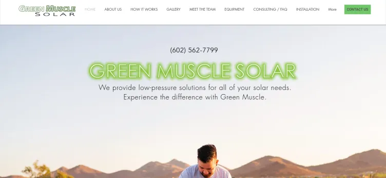 Screenshot Green Muscle Solar