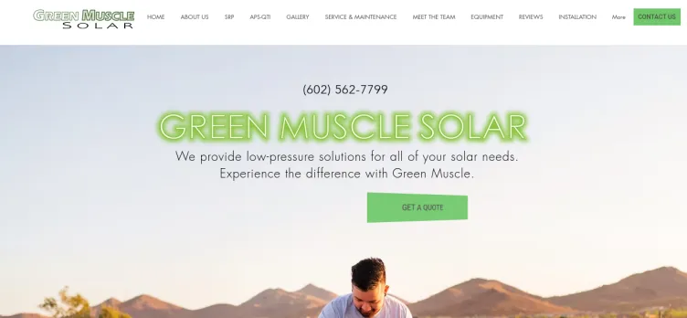 Screenshot Green Muscle Solar