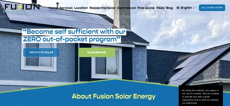 Screenshot Fusion Solar Energy