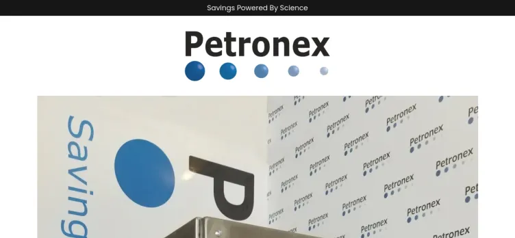 Screenshot PetronexTech.com