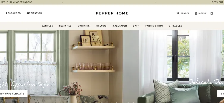 Screenshot Pepper Home