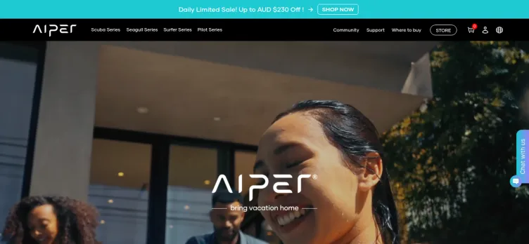 Screenshot au.aiper.com