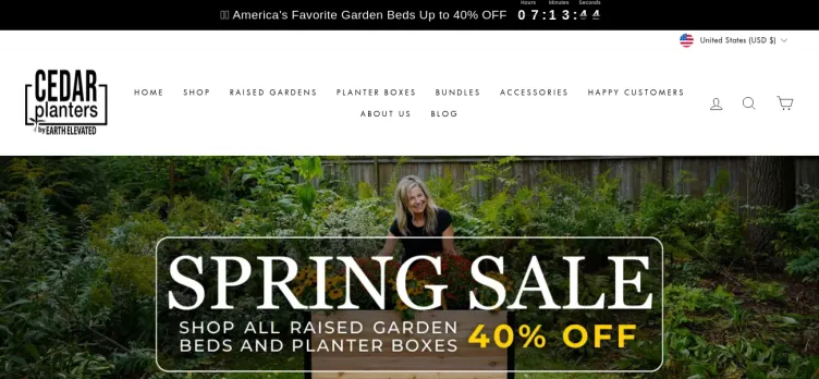 Screenshot Cedar Planters