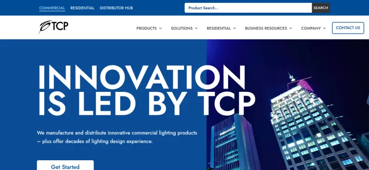 Screenshot TCPI.com