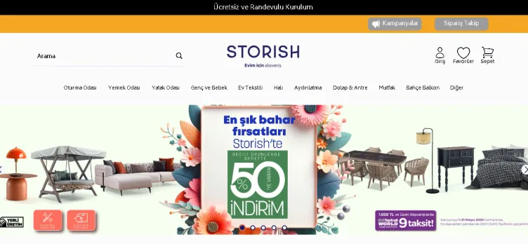 Screenshot Storish.com