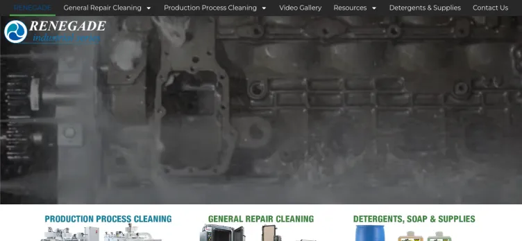 Screenshot Renegade Parts Washers