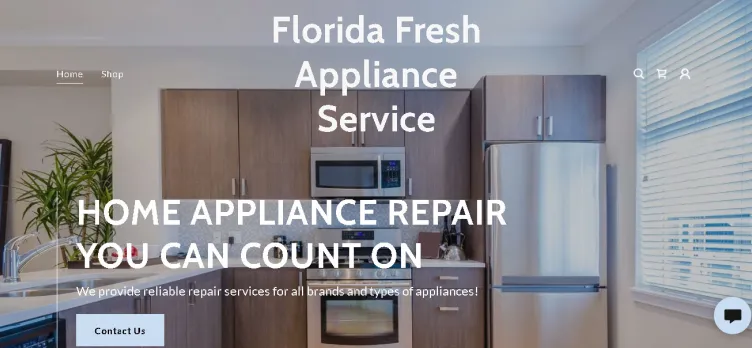 Screenshot Florida Fresh Appliance Service