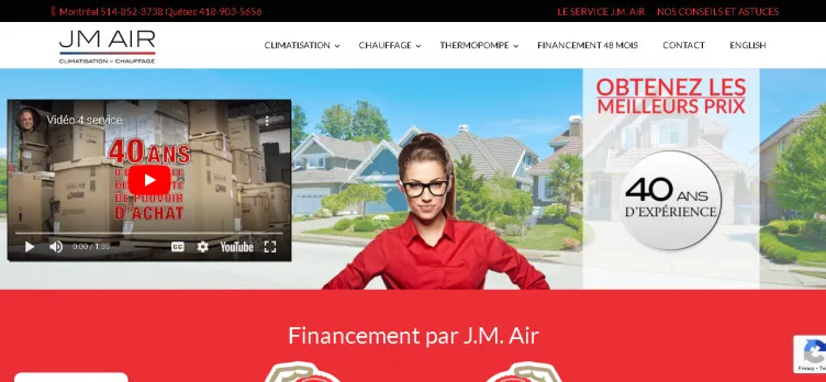 Screenshot JM Air