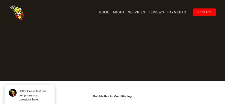 Screenshot Bumblebee Air Conditioning