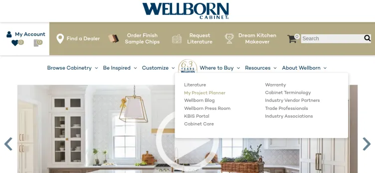 Screenshot Wellborn.com