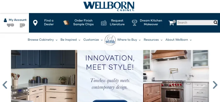 Screenshot Wellborn.com