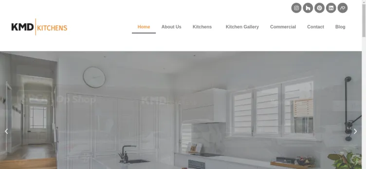Screenshot KMD Kitchens