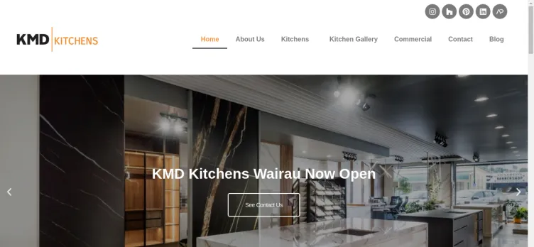 Screenshot KMD Kitchens