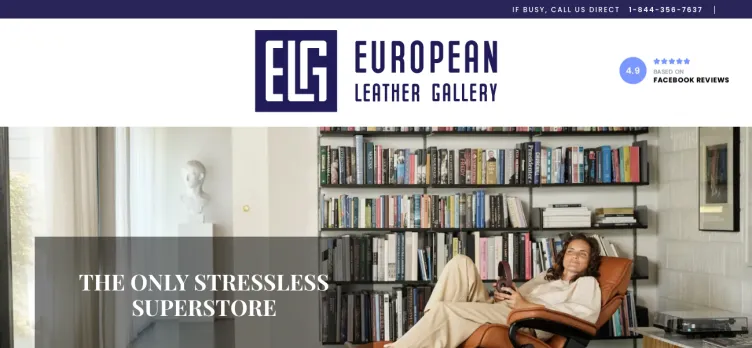 Screenshot European Leather Gallery