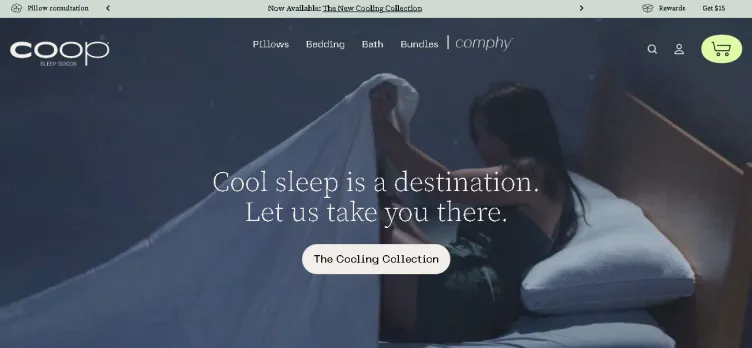 Screenshot Coop Sleep Goods
