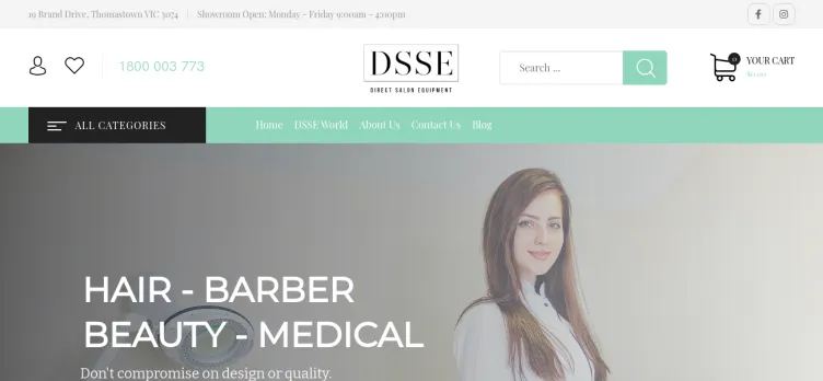 Screenshot DSSE.com.au