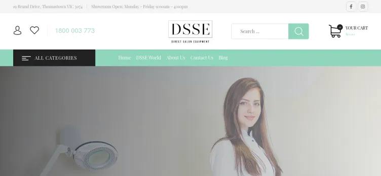 Screenshot DSSE.com.au