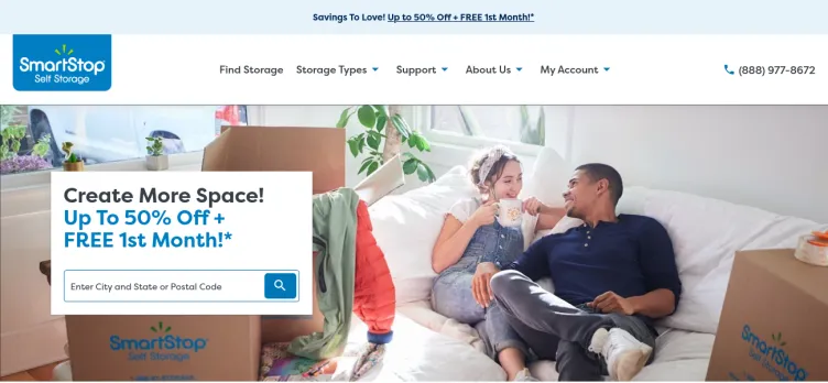 Screenshot SmartStop Self Storage