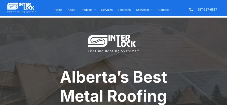 Screenshot AlbertaMetalRoofing.com