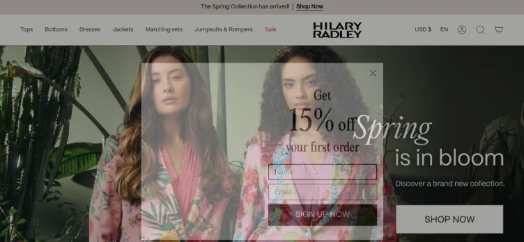 Screenshot Hilary Radley