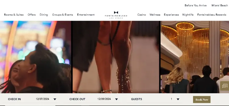 Screenshot Fontainebleau Las Vegas