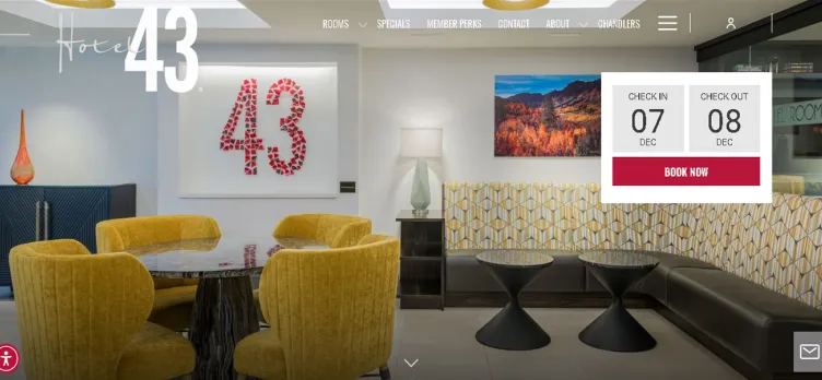 Screenshot Hotel 43