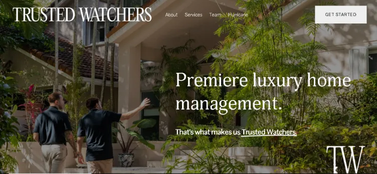 Screenshot Trusted Watchers