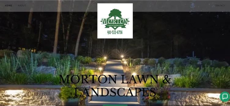 Screenshot Morton Lawn & Landscapes