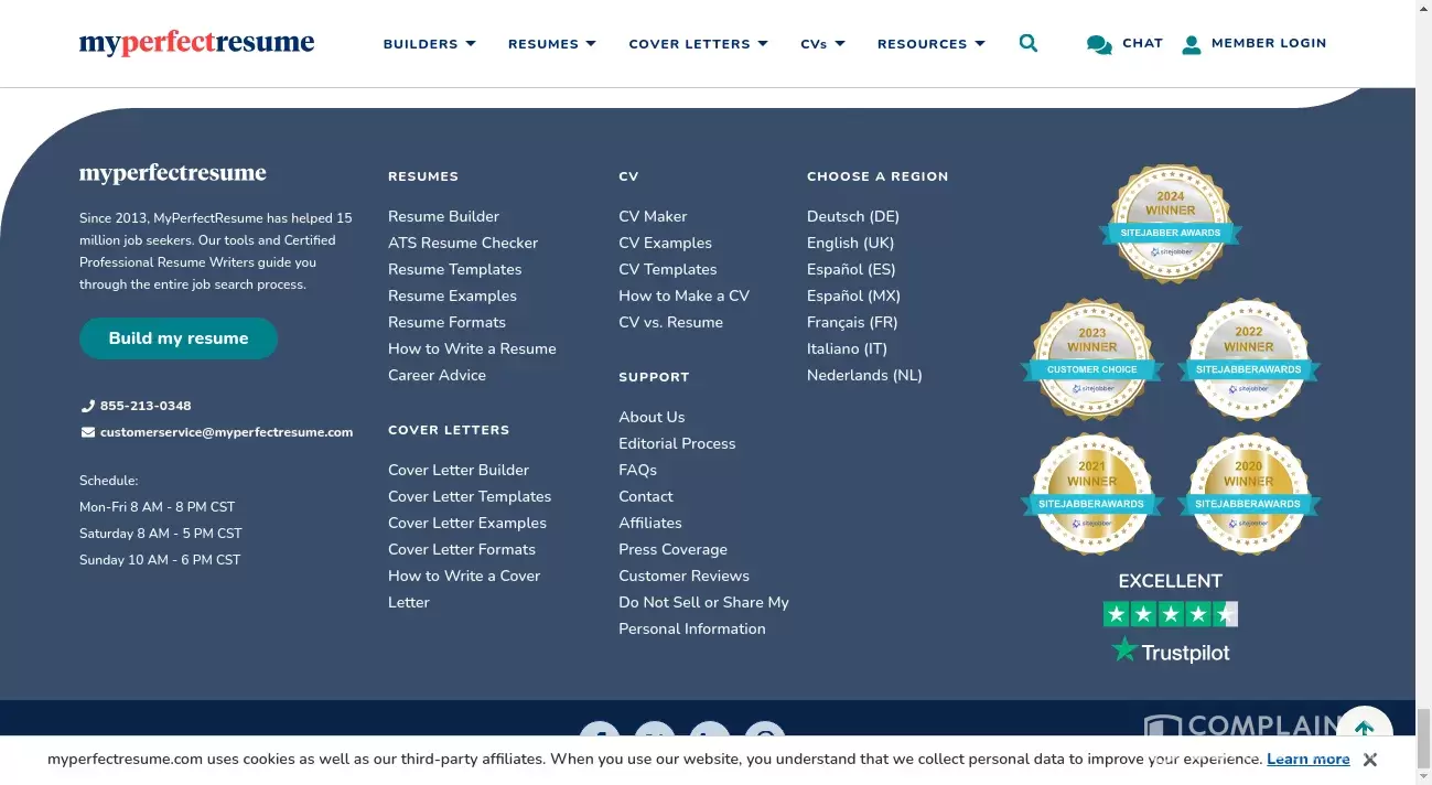 My Perfect Resume Reviews 2024 All You Need to Know ComplaintsBoard