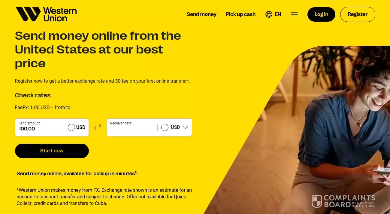 Western Union Customer Service Phone, Email, Address, Contacts ComplaintsBoard